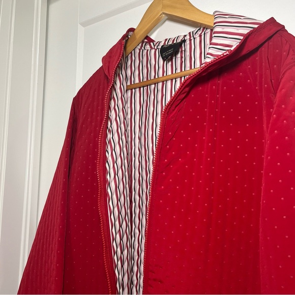 HILARY RADLEY - Vintage Red Quilted Jacket - Women’s L - Picture 3 of 13